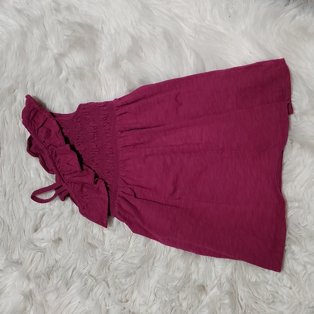 3T Old Navy one shoulder ruffled knit dress